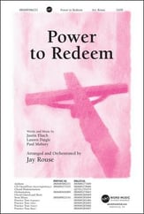 Power to Redeem SATB choral sheet music cover